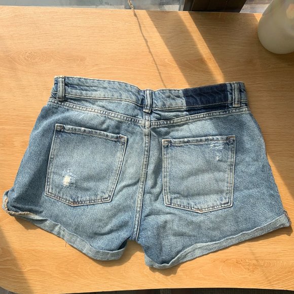 AllSaints Denim Shorts - Picture 3 of 5